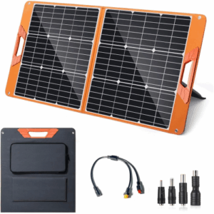 SOLUPUP 100 Watt Portable Solar Panel for Power Station