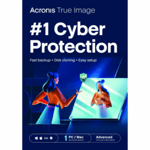 Acronis True Image Advanced 500GB Cloud, Antivirus and Backup Software