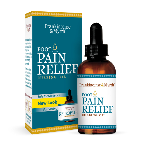 Frankincense & Myrrh Foot Pain Relief Rubbing Oil