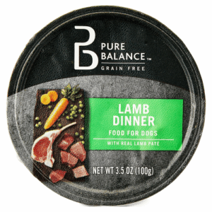 Pure Balance Lamb Dinner Wet Dog Food, Grain Free