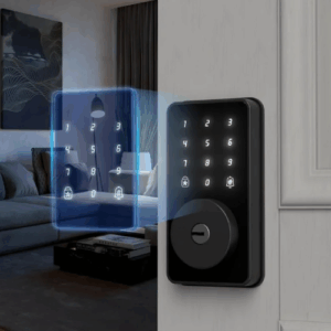 HWKTSMA Keyless Entry Door Lock with Electronic Keypad, Digital Smart Deadbolt Lock