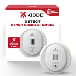Kidde Battery-Operated Photoelectric Smoke Detector Alarm