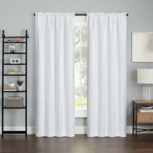 Eclipse Samara Solid Blackout Single Panel, White